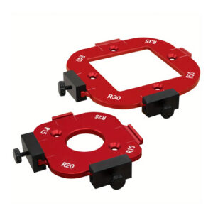 Gabarit de Défonceuse pour Rayons de Coins (R10/15/20/25/30/35/40/R50).