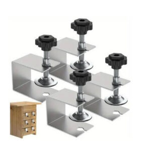 4 serre joints réglable en inox pour la menuiserie
