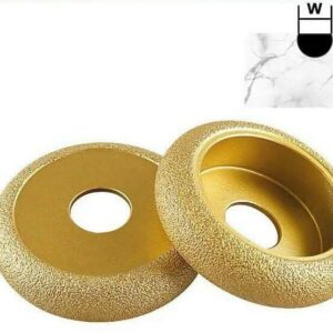 Disque Ponçage de Profil de Bord de Meule Intérieure:D75×20mm
